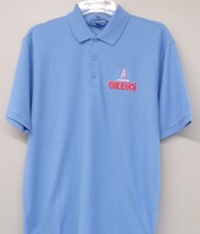 NFL AFL Houston Oilers Embroidered Mens Polo XS-6X, LT-4XLT Tennessee Titans New - £22.41 GBP