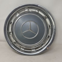 Mercedes Benz Original VTG 15&quot; Blue Wheel Hub Cap OEM Silver Hubcap - £31.19 GBP