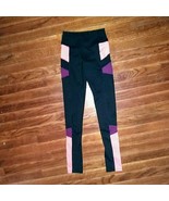 SO Perfect Leggings Multicolor Women Color Block Size XS - £19.60 GBP