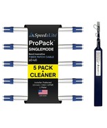 5-Pack - 1M Propack Unc Lc To Lc Fiber Patch Cable Singlemode With, By U... - £29.49 GBP