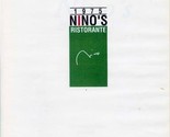 Nino&#39;s Ristorante Since 1975 Menu Westport Plaza St Louis Missouri 1994 - $21.78