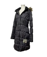 Eddie Bauer The Lodge Down Parka Womens Medium Black Long Coat Jacket Ho... - $182.79 CAD