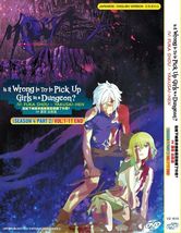 DVD Anime Is It Wrong To Try To Pick Up Girls Sea 4 Part 2 Vol. 1-11 End Eng Dub - £53.35 GBP