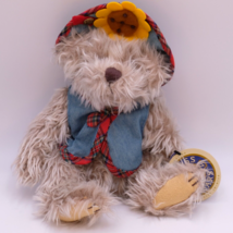 Brass Button Bear Collection Blossom 10&quot; Stuffed Plush Pickford Bears Fl... - £11.02 GBP