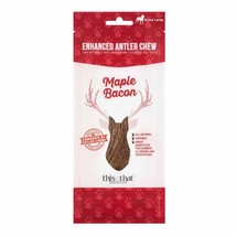 This And That Dog Enhanced Antler Chew Maple Bacon Xlarge - £41.90 GBP
