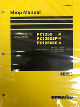 Komatsu PC1250-8 PC1250SP-8 PC1250LC-8 Shop Service Repair Printed Manual - $95.00