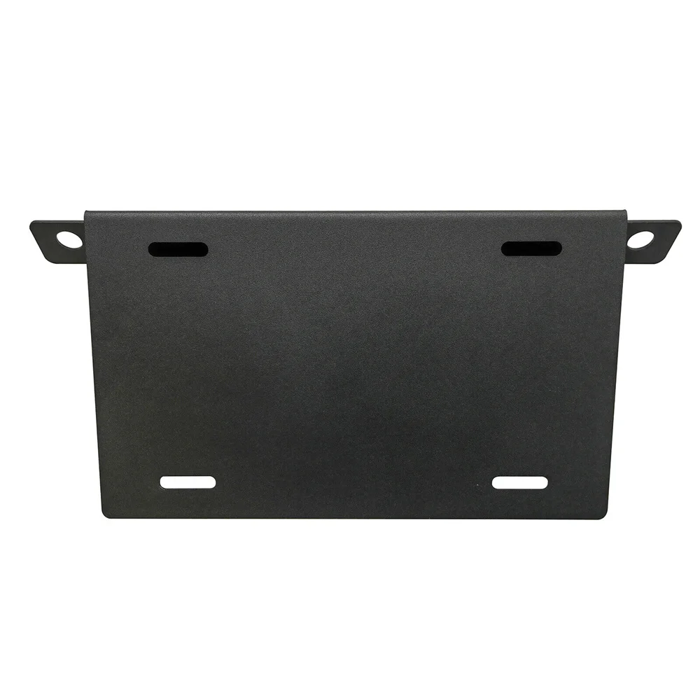 1PC Aluminum Front Bumper License Plate Holder For Bronco 2021 2022 2023 Car Ext - £75.31 GBP