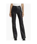 Blank NYC The Franklin Hoyt Faux Leather Mini Bootcut Pants Size 29 NWT - $27.99