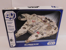 Star Wars 4D Millennium Falcon Cardstock Model Kit Brand New - £47.08 GBP