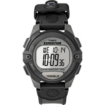 Timex T40941 Men&#39;s Expedition Chrono Digital Grey Resin Strap Watch - £46.18 GBP