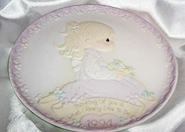 Precious Moments Thinking Of You Is What I Really Like To Do Collectors plate - $28.50