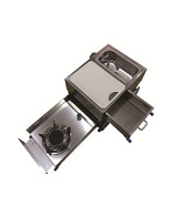 580*390*310mm Pull Type Ketchen 1 Burner Gas Cooker With Sink Boat RV GR... - $22,599.90 MXN