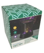 360 Holographic Stars Projector Night Light Battery White Twinkle Color ... - $9.85