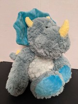 Drake the Mellow Fellows Plush Triceratops by Nat and Jules Stuffed Dino... - $15.90