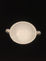 50s Noritake Colony pattern 5932 handled sugar bowl - platinum trim - no lid image 2