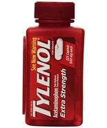 Tylenol Extra Strength Acetaminophen 500 Mg 325 Caplets - $25.48