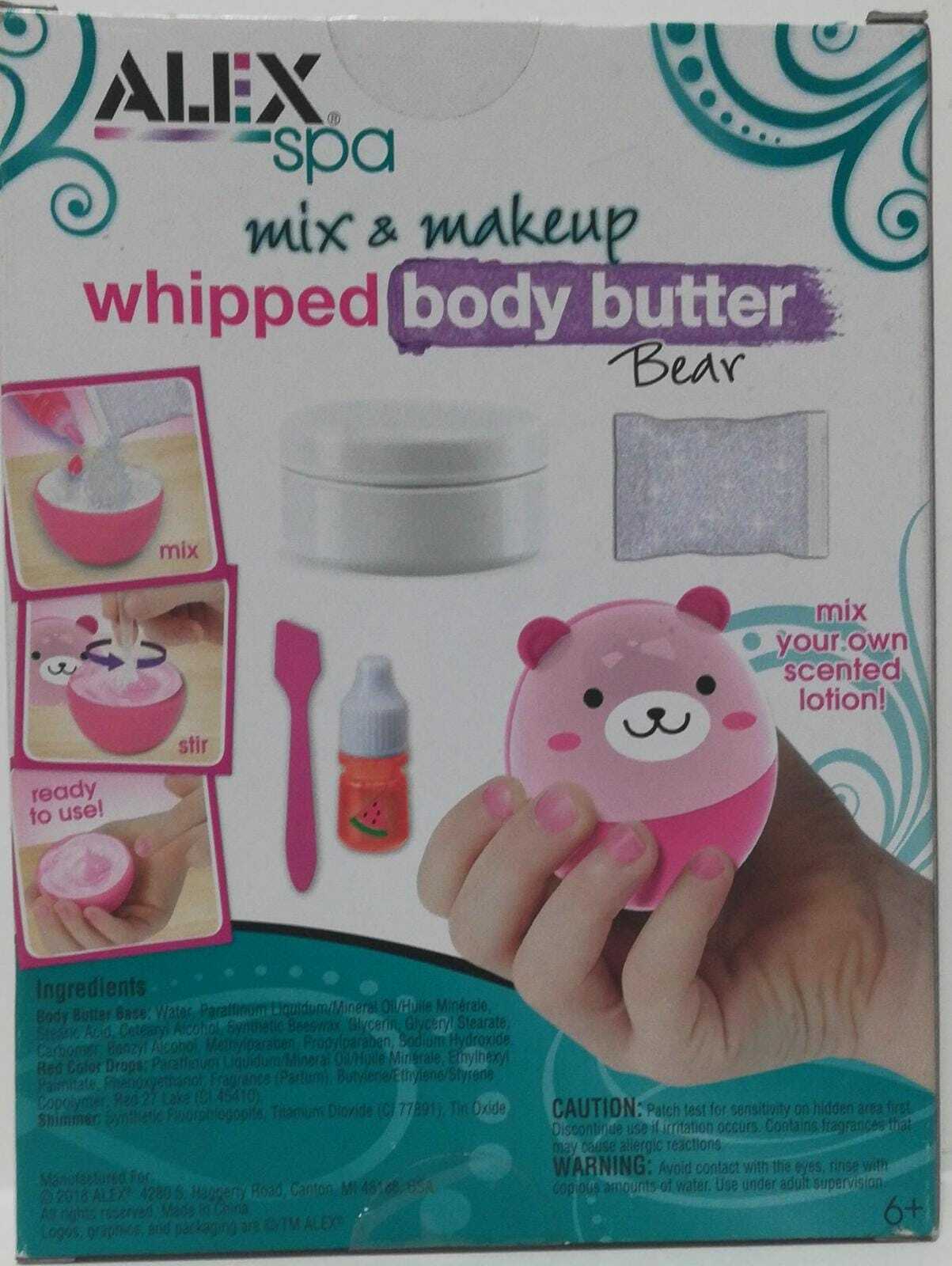 Alex Spa Mix & Makeup Whipped Body Butter Bear 1.11 FL (LOC BK-12) Item image 2