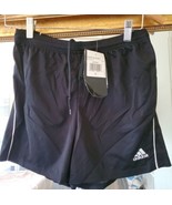 Adidas Climalite Womens Soccer Shorts Sz Small Black Pull On Drawstring - €12,08 EUR