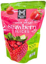 Member&#39;s Mark Freeze Dried Strawberry Slices 3 Oz EXP 06/2027 - $15.76