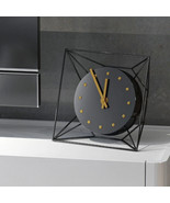 Nordic Geometric Desk Clock Creative Clock Tabletop Bedside Silent Clock - $54.65 CAD
