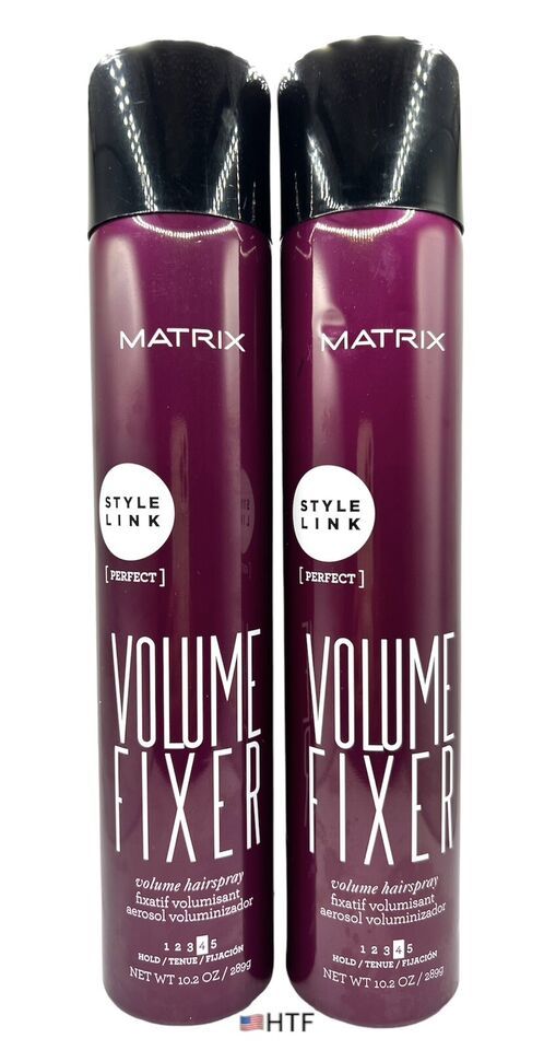 2x Matrix Style Link Perfect VOLUME Fixer Volume Hairspray- 10.2 oz Each New - $89.09