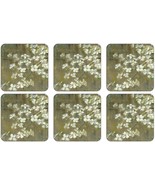 Pimpernel Dogwood in Spring Collection Cork-Backed Coasters - Set of 6 - £21.60 GBP