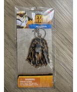 Disney Star Wars Chewbecca Keychain Rubber Ring Key Chain Licensed NEW - £4.19 GBP