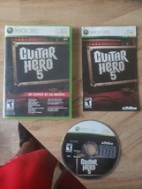 Guitar Hero 5 (Microsoft Xbox 360, 2009). Complete. Free Shipping. - £16.38 GBP