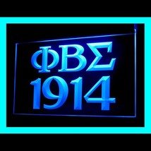 150080B PHI BETA SIGMA 1914 Greek Words professional Display LED Light Sign - $21.99