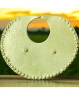 Vtg Alva? Museum Replicas Goldtone Tribal Shield Pin Brooch - $58.52 CAD