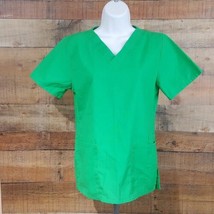 Scrub Top Womens Size XX Small Green TR2 - £6.59 GBP