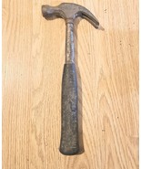 Task Force Curved Claw Hammer Blue Leather Grip Rusted  - $280.22 MXN