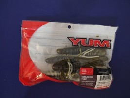 YUM Fishing YVKT4280 4.25&quot; Vibra King Tube Snot Rocket-1pk of 8pcs-NEW - £9.29 GBP