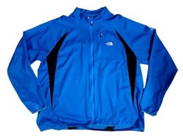 North Face Mens 2XL Flight Series Lightweight Blue Windbreaker Jacket - $28.50