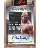 World title championship Headline Floyd Mayweather Jr - $378,570,193.63 MXN