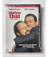 Analyze That DVD In Snap Case Widescreen Robert De Niro 2002 Movie (NEW/... - £3.14 GBP