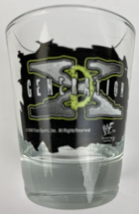 Wwf Wwe Logo &quot; D Generation X &quot; Shot Glass Bar Ware 1998 Titan Sports - New - £11.86 GBP