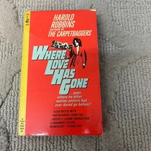 Where Love Has Gone Romance Paperback Book by Harold Robbins Pocket Books 1964 - £9.74 GBP