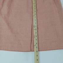 Kasper Women's Coral Rear Zipper & Slit Pull-On Skirt Size 14P Waist 32" image 4