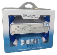 Retro Psyclone Racing Wheel For Wii Rubberized Handles Gaming Accessory - £7.96 GBP