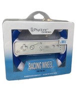 RETRO PSYCLONE RACING WHEEL FOR WII RUBBERIZED HANDLES GAMING ACCESSORY - £7.83 GBP