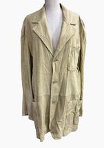 Joseph Abboud 3 Button S/B Suede Leather Blazer Sportcoat Size XL Retail... - $123.74