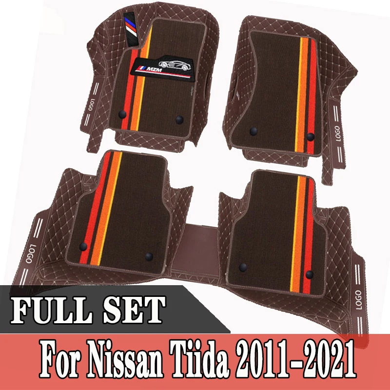 Car Floor Mats For Nissan Tiida 2021 2020 2019 2018 2017 2016 2015 2014 2013 - $35.30+
