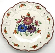Wechsler-Tirolkeramik Schwaz / Austria Floral Design Plate Hand Painted - £10.68 GBP