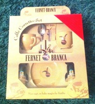 Fernet Branca Milano Caffe Coretto Set Italian Presentation Box - £31.07 GBP