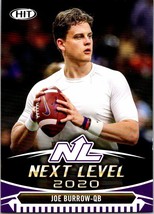 2020 Sage Hit Next Level Purple Joe Burrow #47 ROOKIE RC Cincinnati Bengals - £2.34 GBP