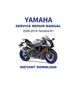 2009-2019 Yamaha R1 Service Repair Workshop Manual - $14.10 CAD