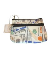 Princess Accessories $100 Printed  Coin Keychain Zipper  Purse/Wallet 13... - €8,04 EUR