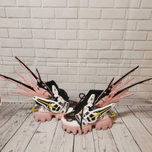 Anthony Wang Sour Sop 04 Gundam Wing Pink Sneakers US Women 8 - $5,616.47 MXN