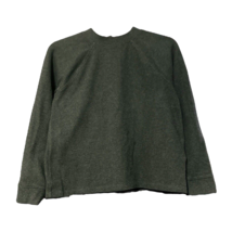 Madewell Womens Charcoal Gray Buttons on Back Sweater Size XS - £18.61 GBP